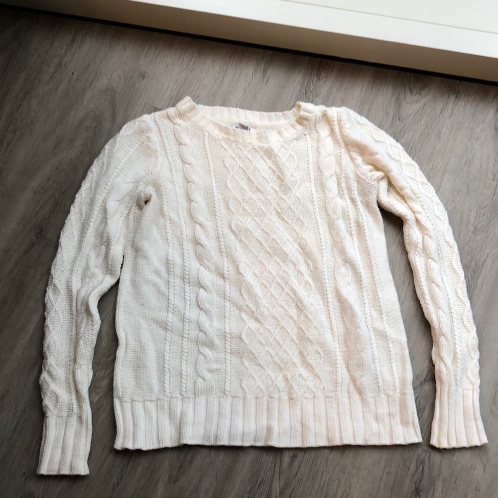 White sweater